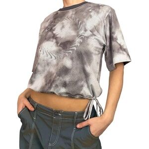 Nike cropped jersey top